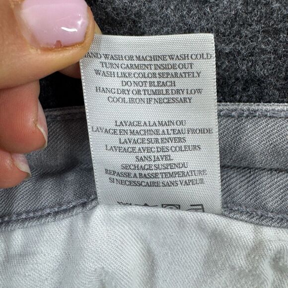 Vince Jeans Women's 32 Gray Light Wash Skinny Stretch Made in USA - Picture 10 of 10
